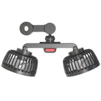 Car Rear Seat Fan with USB Port Easy Installation Just Plug and Play