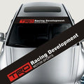 TRD Front Windshield Banner Decal Car Sticker for Toyota