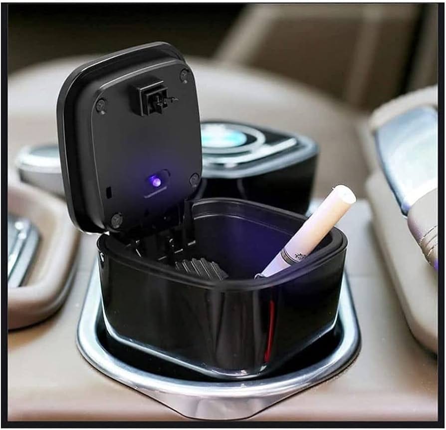 Premium Car Ashtray Holder – Smoke in Style and Keep Clean Car Interior