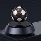 Car Solar Foot ball Showpiece With Car Air Freshener