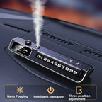 Smart Humidifier for Car | 3 in 1 Interior Car LED Light With Aroma and Sound Active Function and Digital Parking Number Plate