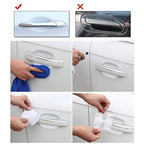 Car Door Handle Scratch Protector 4-Piece Set – Durable Protection Against Scratches and Scuffs