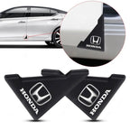 Car Door Corner Protector Black 60x45mm Car Door Corner Edge Guards Anti Opening Collision Scratch Proof Cartoon 2pcs