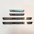 Carbon Fiber Car Door Sill Sticker Protectors High Quality 4 pcs