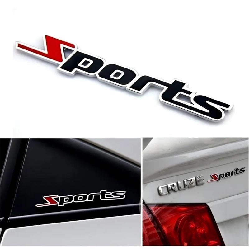 Stylish Car Metal Emblem Sticker – Premium Look and Gloss Finish