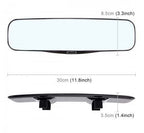 Door Wing Mirror Glass Car Truck Interior CAR REAR VIEW MIRROR Blind Spot Adjustable Wide Angle Curved Mirror
