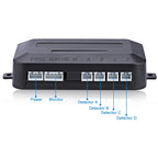 Wireless Car Parking Sensor System with 4 Sensors, LCD Display, and Buzzer Alarm