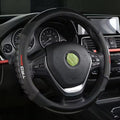 TRD Silicon and Carbon Fiber Leather Car Steering Wheel Cover