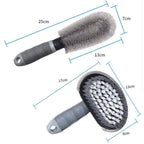 Car Tire and Ring Brush combo pack 2ps