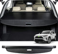 Car Trunk Cargo Cover for Car Retractable Rear Trunk Security Cover Shielding Shade Black