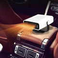 2-in-1 Car Heater & Cooling Fan – (12V And 24 V) 150W Portable Plug-in for All-Season Comfort