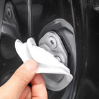 4 pec Universal Car Door Closing Shockproof Silicone Cushion Mute Shock Absorber Protective Covers Car Door Latch