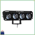 LED Fog Light Bar for Bike 2 Piece – Powerful Yellow & White Beam Bao Bao