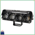 LED Fog Light Bar for Bike 2 Piece – Powerful Yellow & White Beam Bao Bao