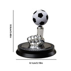 Car Football Solar Perfume Interior Ornaments Aromatherapy Suspension Rotation