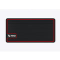 1pcs Strip Red Border Pattern Anti slip mat
