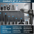 Saker SW-102 Vacuum Cleaner | Powerful 6 in 1 Wireless Vacuum Cleaner for Car