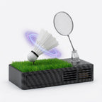 Car cent Solar powered rotating ornament Badminton