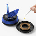 Rotable Eagle Wings Car Dashboard Showpiece with Perfume | Powered by In-Built Solar System