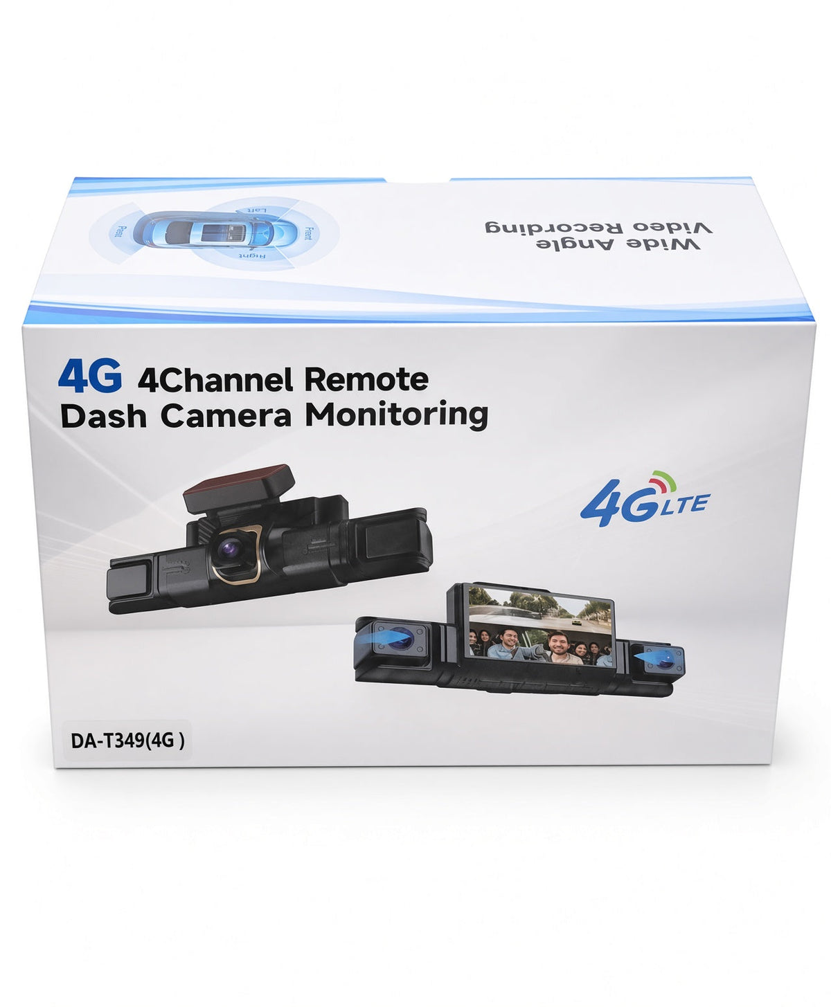 4G 4Channel Remote Dash Camera Monitoring System [DA-T349(4G)]