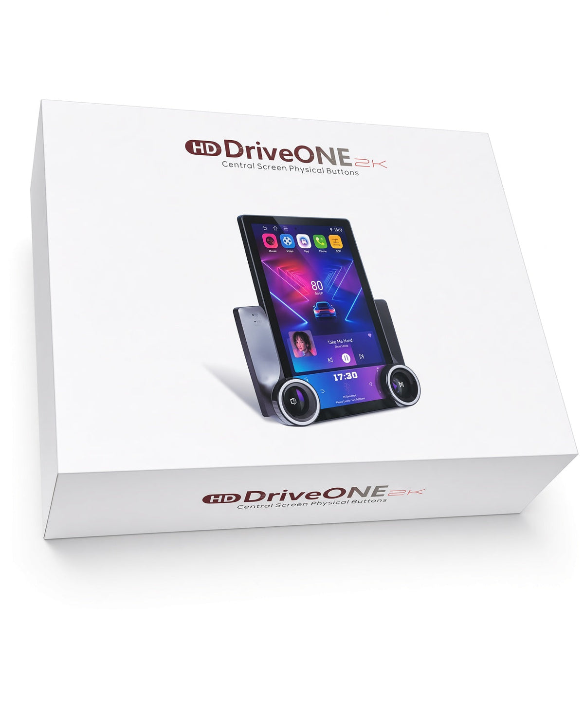 HD DriveONE 2K Central Screen Physical Buttons Smart Player