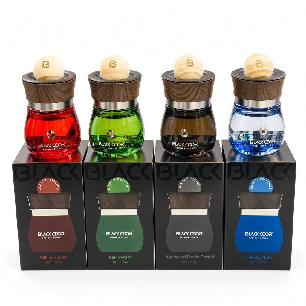 Black Odor BO-41 Car Perfume 120ml – Long Lasting Fresh Fragrance for Car Interior