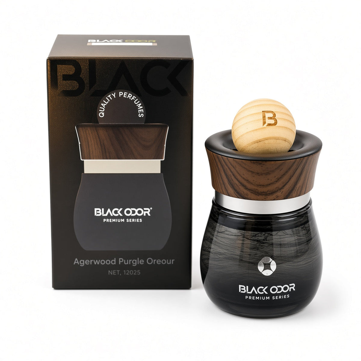Black Odor BO-41 Car Perfume 120ml – Long Lasting Fresh Fragrance for Car Interior