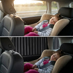 Car Magnetic Window Curtain – Premium Quality Ultimate UV Protection and Adjustable Fit for All Cars 4 Pcs Set