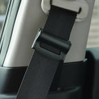 Car Safety Belt Clip (2 Pcs) – Elastic Anti-Stripping Seatbelt Stopper for Hard Brake & Sudden Stops