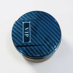 Carbon Car Ashtray Holder with Blue LED Light – Keep Your Car Clean and Odor-Free G-2