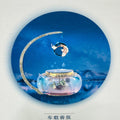 Car Luxury Solar Rotating Incense Diffuser Creative Car Perfume Decoration 360° Rotation