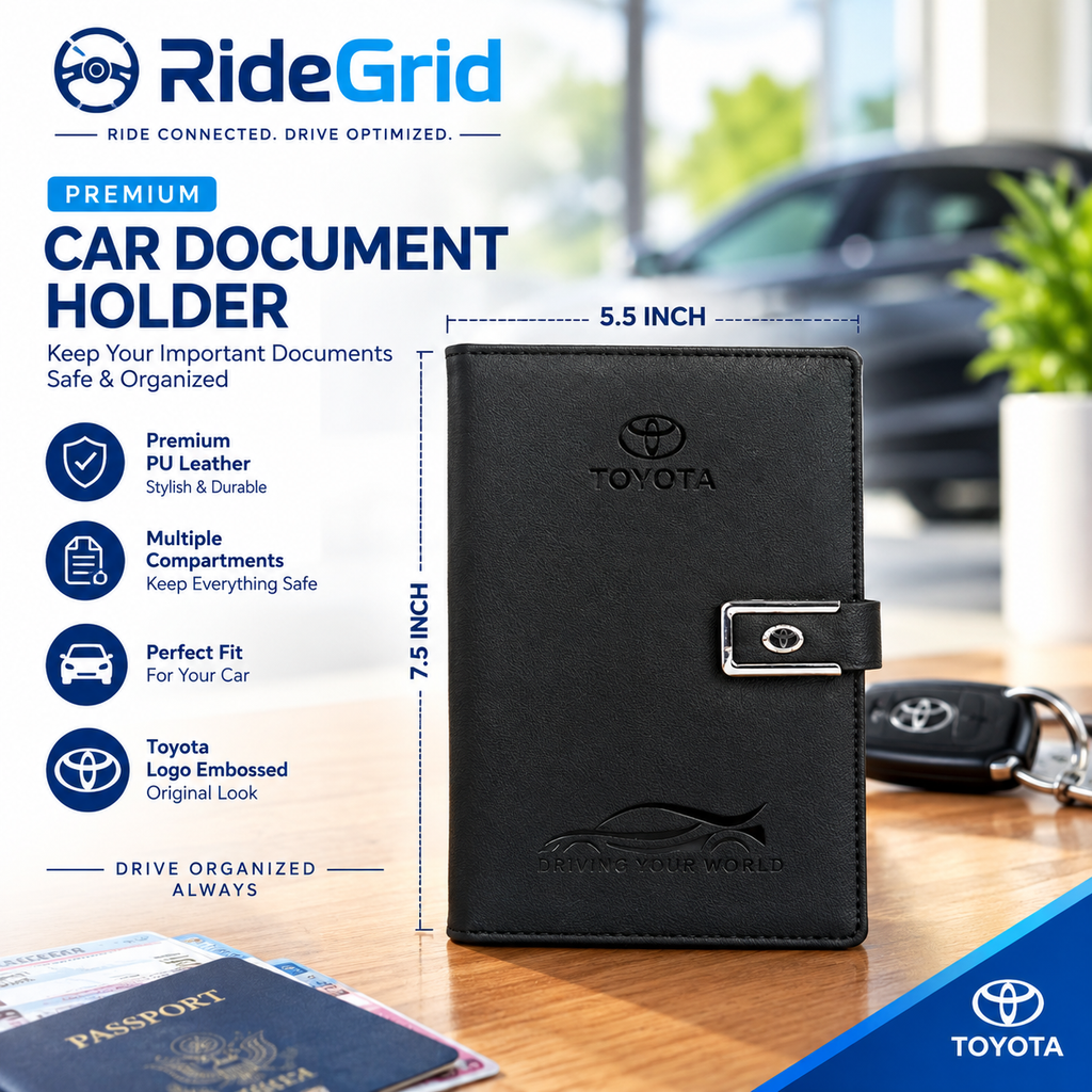 VIP Car Documents Holder — গাড়ির সব জরুরি কাগজপত্র রাখুন গুছিয়ে ও সুরক্ষিতভাবে
